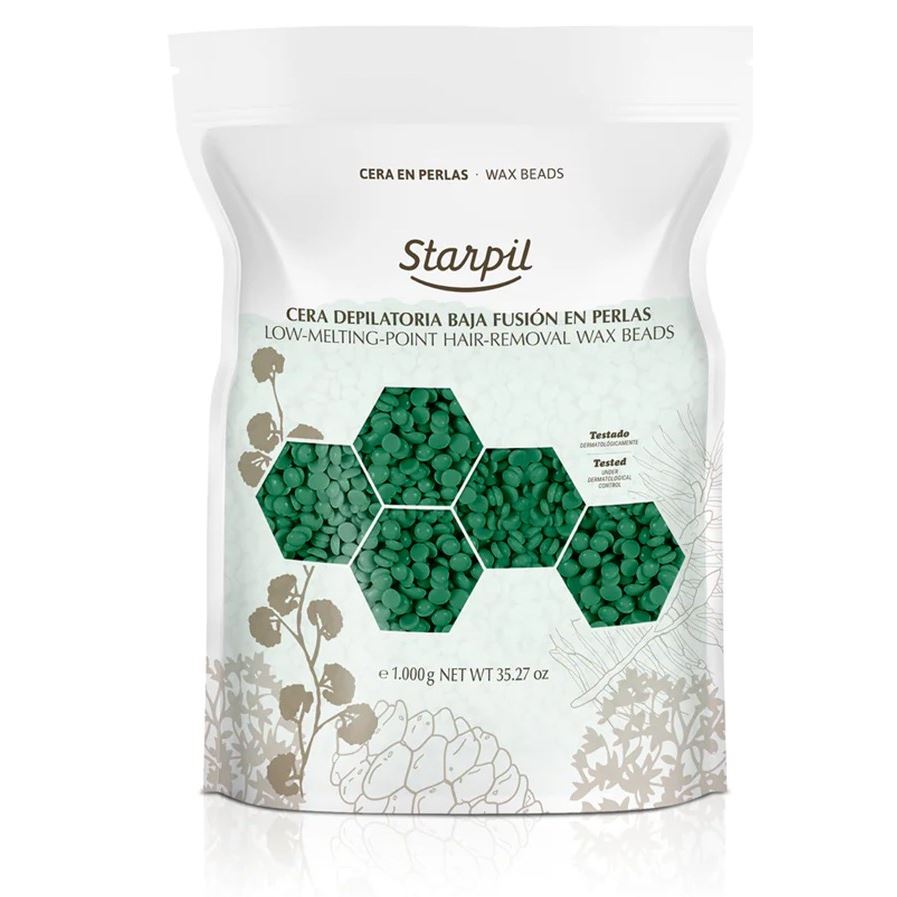 Starpil Waxes Paraffins Воск горячий в гранулах Зеленый Воск горячий в гранулах Зеленый (пластичность 3AB)