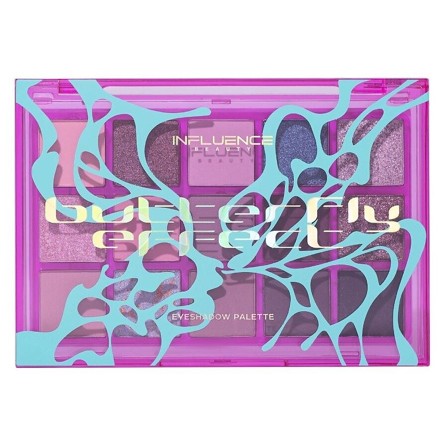 Influence Beauty Make Up Eyeshadow Palette Butterfly Effect  Палетка теней 