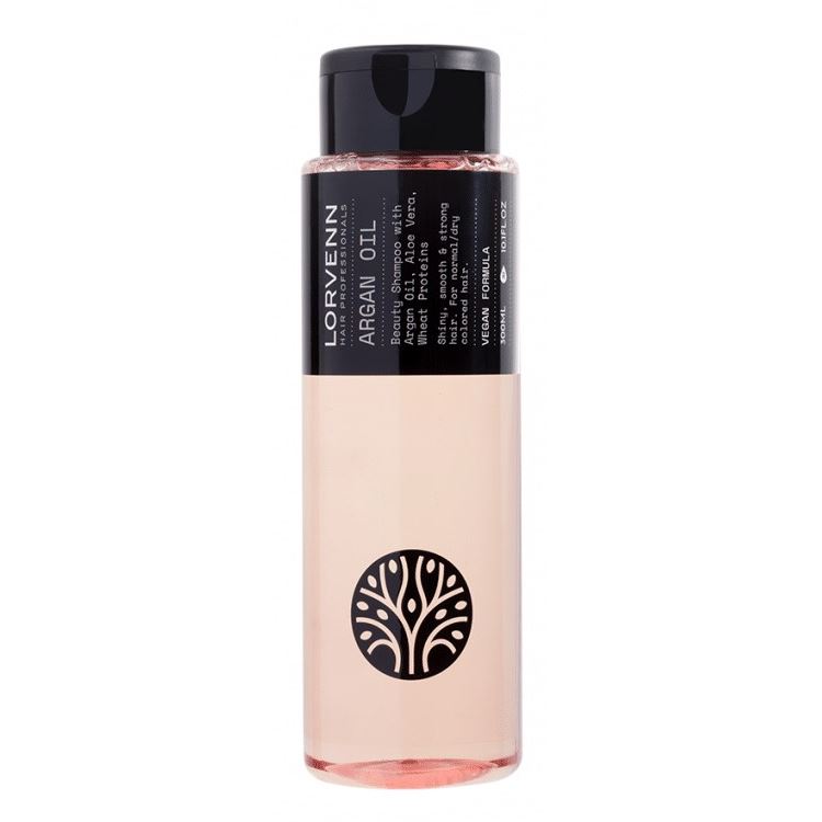 Lorvenn Hair Professionals Argan Oil Argan Oil Beauty Shampoo Шампунь для волос с аргановым маслом, алоэ вера, протеинами пшеницы 