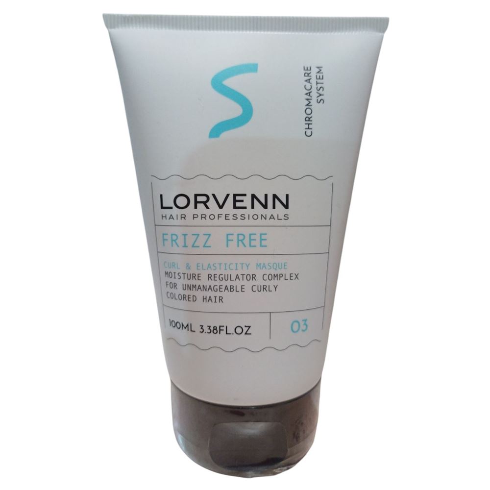 Lorvenn Hair Professionals Frizz Free Frizz Free Curl & Elasticity Masque Маска интенсивного увлажнения для непослушных, вьющихся окрашенных волос