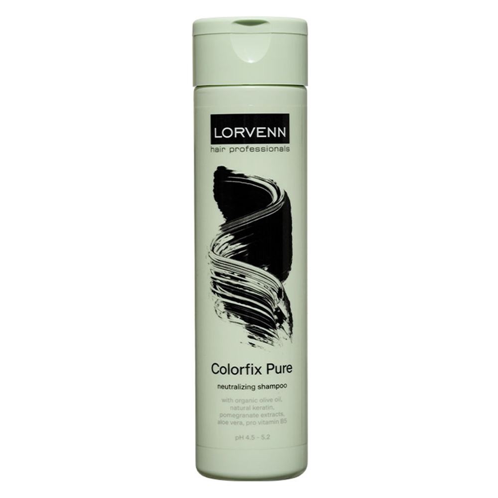 Lorvenn Hair Professionals Coloring and Color Care Colorfix Pure Neutralizing Shampoo Шампунь после окрашивания волос нейтрализующий 