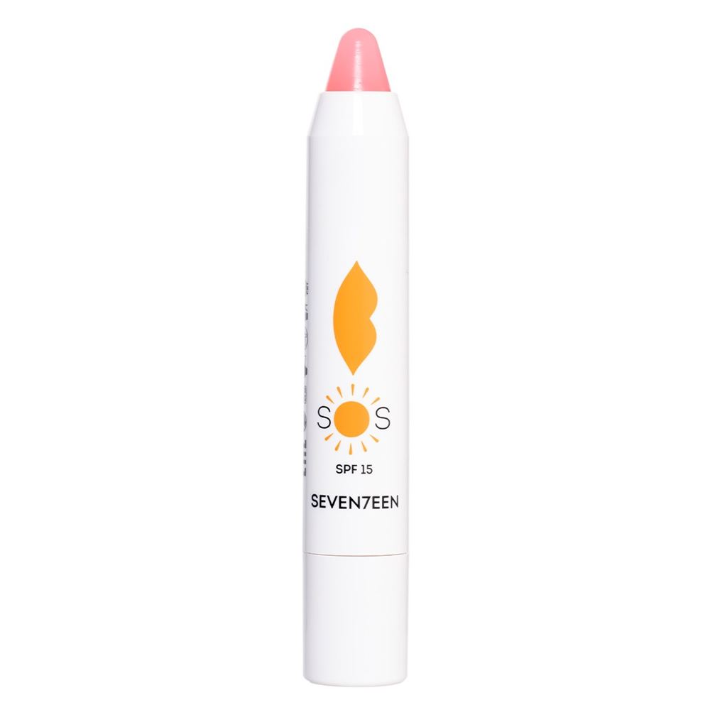 Seventeen Make Up SOS Lip Repair SPF15+ Восстанавливающий увлажняющий бальзам для губ