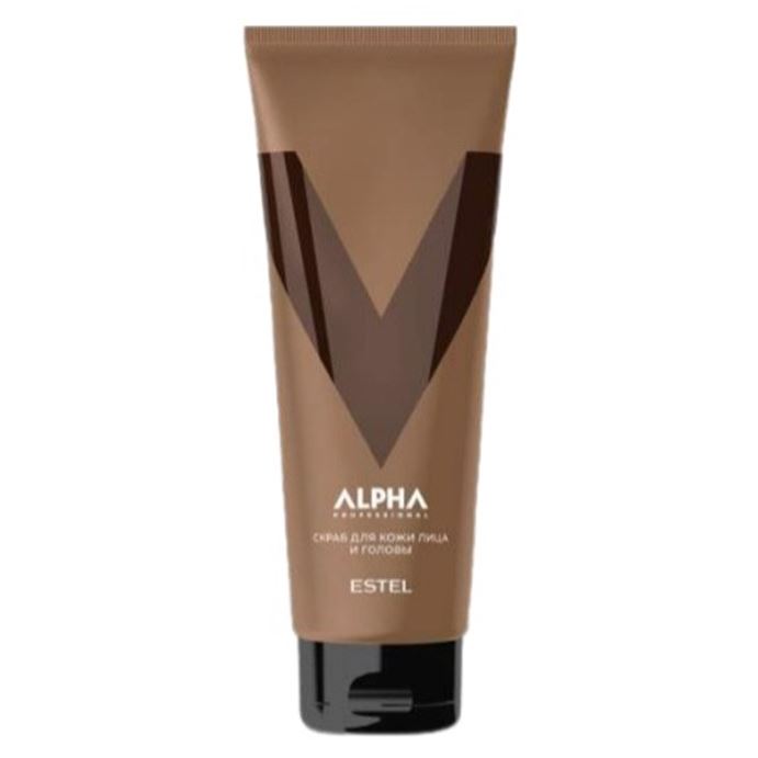 Estel Professional Alpha Homme Alpha Скраб для кожи лица и головы Скраб для кожи лица и головы