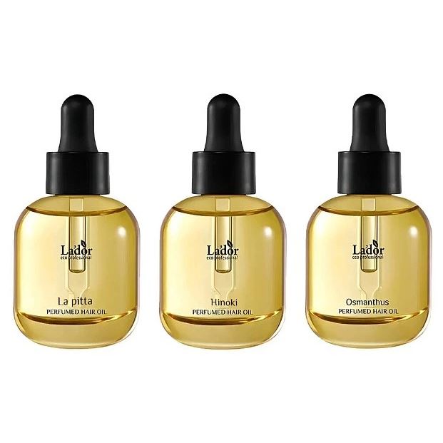 La'dor  Hair Care Набор Perfumed Hair Oil  TRIO SET Набор: Парфюмированное масло для волос 3x30мл