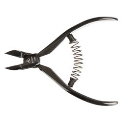 PN20-80017 Кусачки для ногтей 20 мм, черные глянцевые