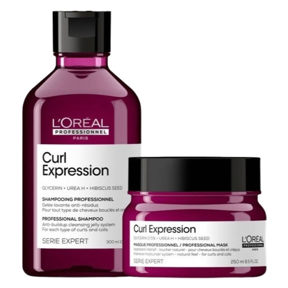 L'Oreal Professionnel Curl Contour Набор Curl Expression Профессионель Премиальный набор для кудрявых волос: шампунь, маска