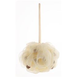 Мочалка с мылом с ароматом корицы