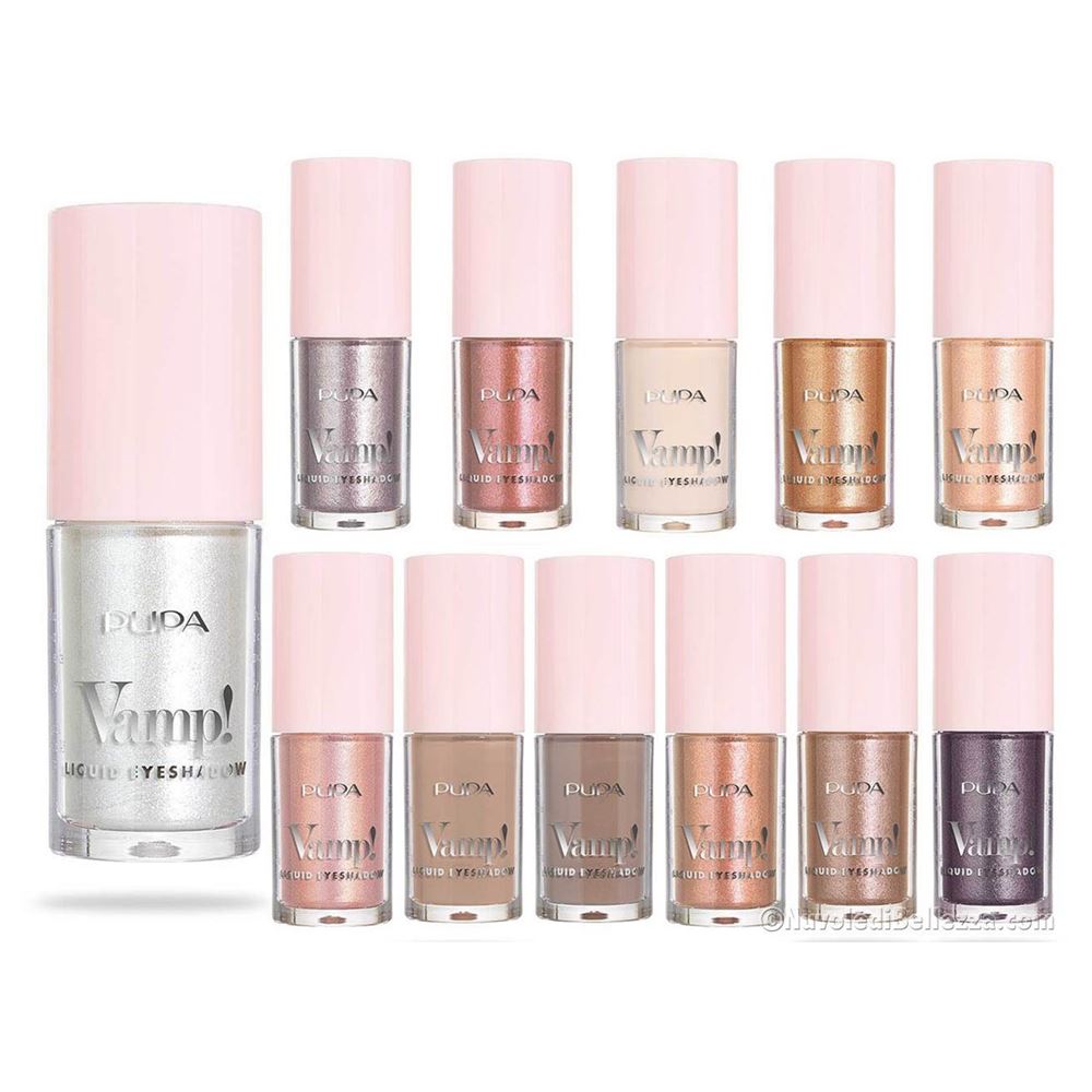 Pupa Make Up Vamp! Liquid Eyeshadow  Жидкие тени для век