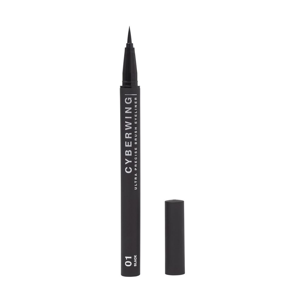 Influence Beauty Make Up Eyeliner with brush "Cyberwing" Подводка для глаз с кистью