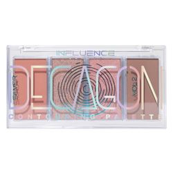 Палетка для моделирования лица Contouring Palette Silver Decagon 