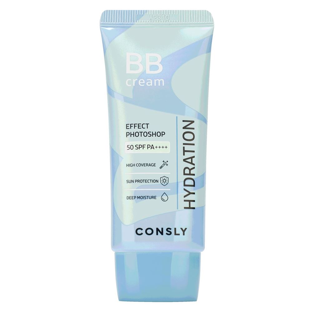 Consly Face Care Hydration BB Cream Effect Photoshop SPF50/PA++++ Крем BB увлажняющий с эфектом фотошопа 