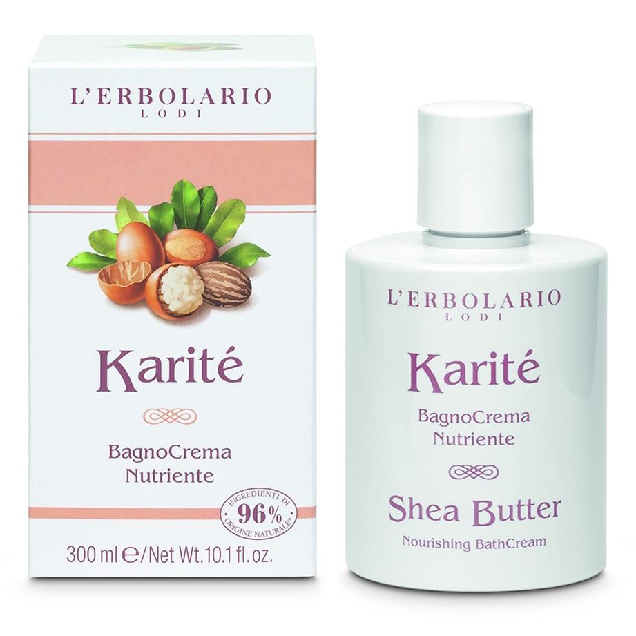L`Erbolario Body Care Shea Butter Nourishing Bath Cream  Питательный крем-гель для душа