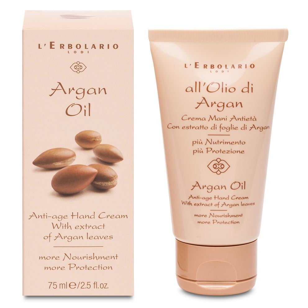 L`Erbolario Body Care Argan Oil Anti-Aging Hand Cream  Антивозрастной крем для рук 