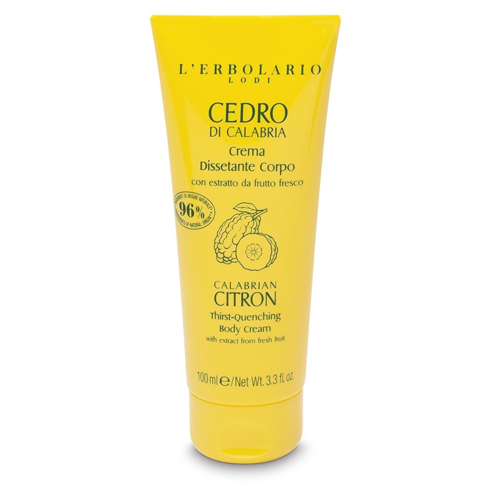L`Erbolario Body Care Calabrian Citron Thirst-Quenching Body Cream Крем для тела с ароматом цитрона 