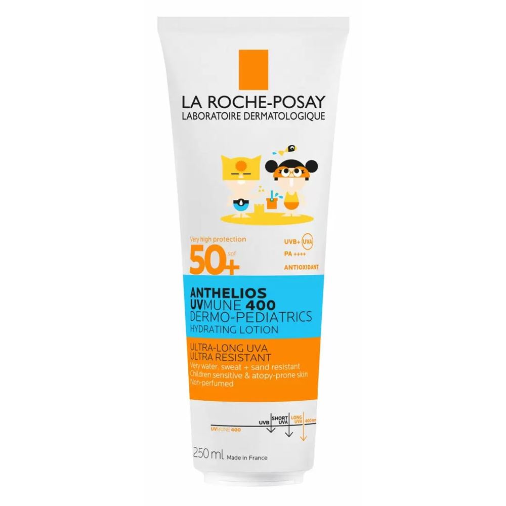 La Roche Posay Anthelios Anthelios UVMUNE 400 Dermo-Pediatrics Солнцезащитное детское увлажняющее молочко для лица и тела SPF 50+ / PPD 26  Anthelios UVMUNE 400 Dermo-Pediatrics Hydrating Lotion