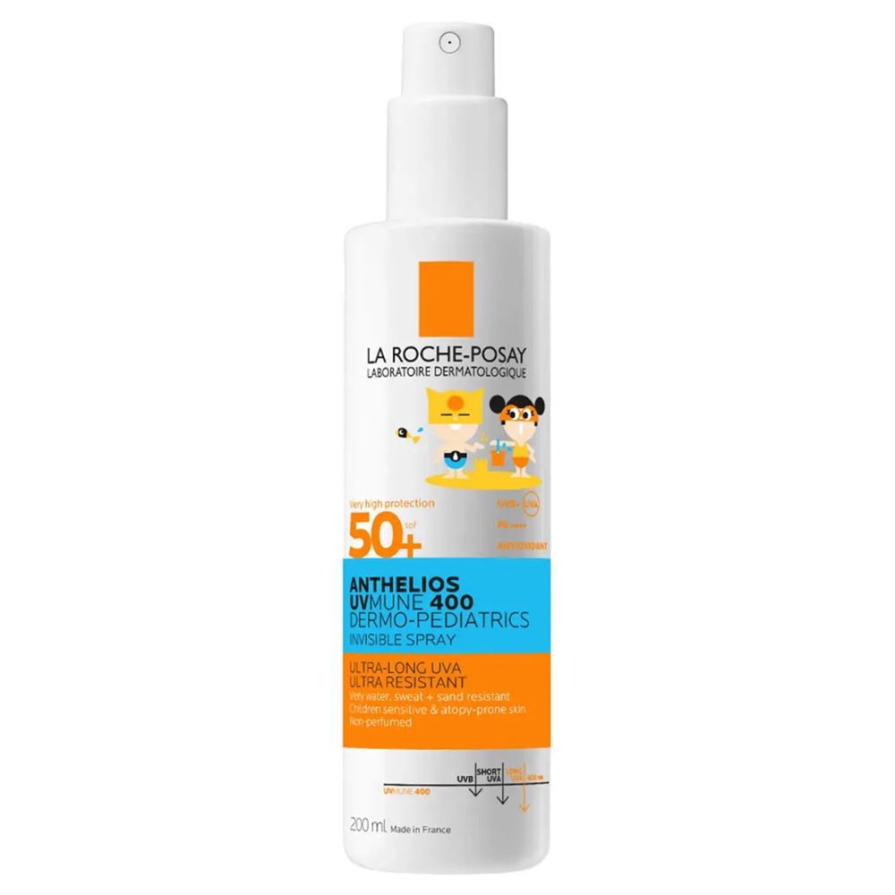 La Roche Posay Anthelios Anthelios UVMUNE 400 Dermo-Pediatrics Spray Солнцезащитный детский спрей для лица и тела SPF 50+ Солнцезащитный детский спрей для лица и тела SPF 50+