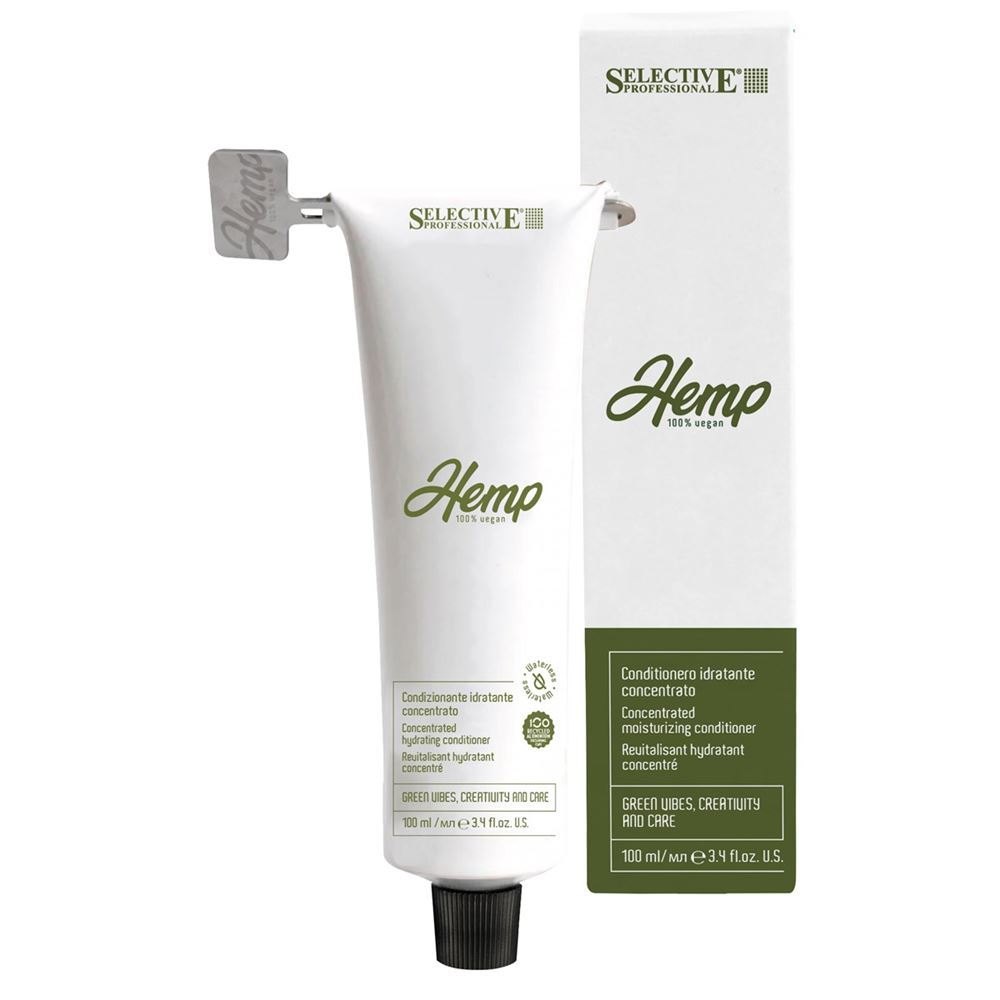 Selective Professional Hemp Hemp Waterless Conditioner Кондиционер увлажняющий с концентрированной формулой