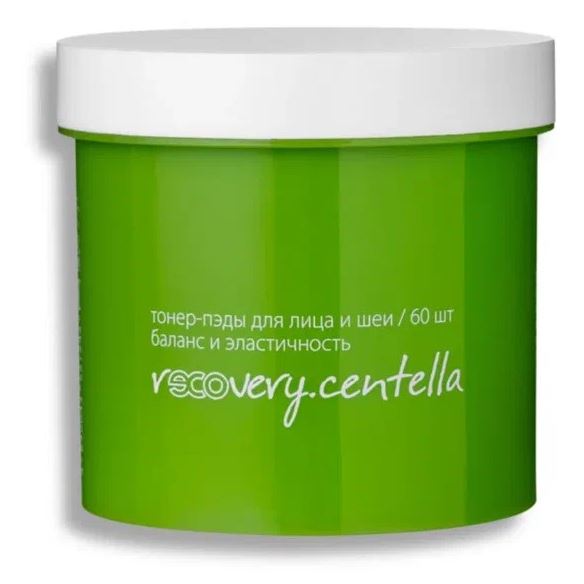 Premium Professional Recovery.centella Тонер-пэды для лица и шеи баланс и эластичность Тонер-пэды для лица и шеи баланс и эластичность