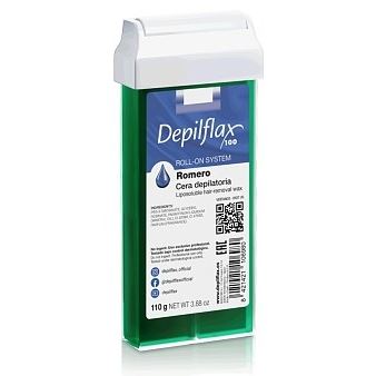 Depilflax Waxes Тёплый воск в картридже Розмарин Тёплый воск в картридже Размарин, прозрачный подходит для жестких волос