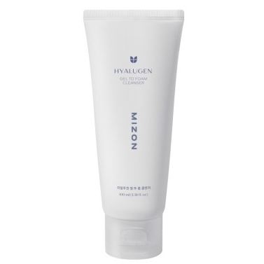 Mizon Cleansing Hyalugen Gel To Foam Cleanser Гель-пенка для умывания с гиалуроновой кислотой и коллагеном