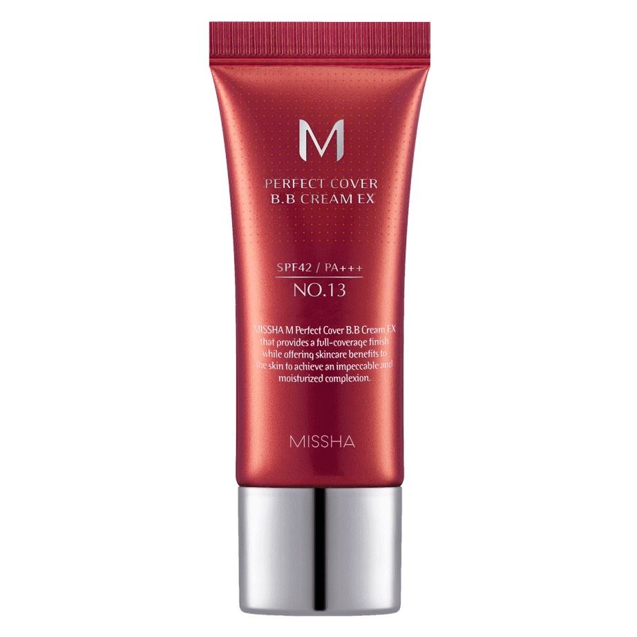Missha Make Up M Perfect Cover BB Cream EX SPF42/PA  Тональный BB крем "Идеальное покрытие"