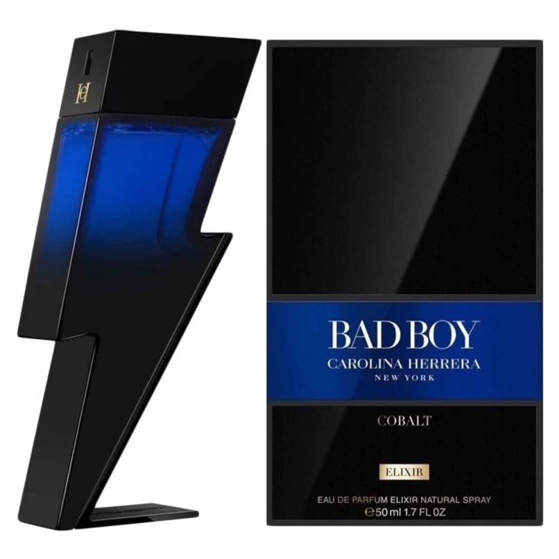 Carolina Herrera Fragrance Bad Boy Cobalt Elixir Аромат группы древесные восточные
