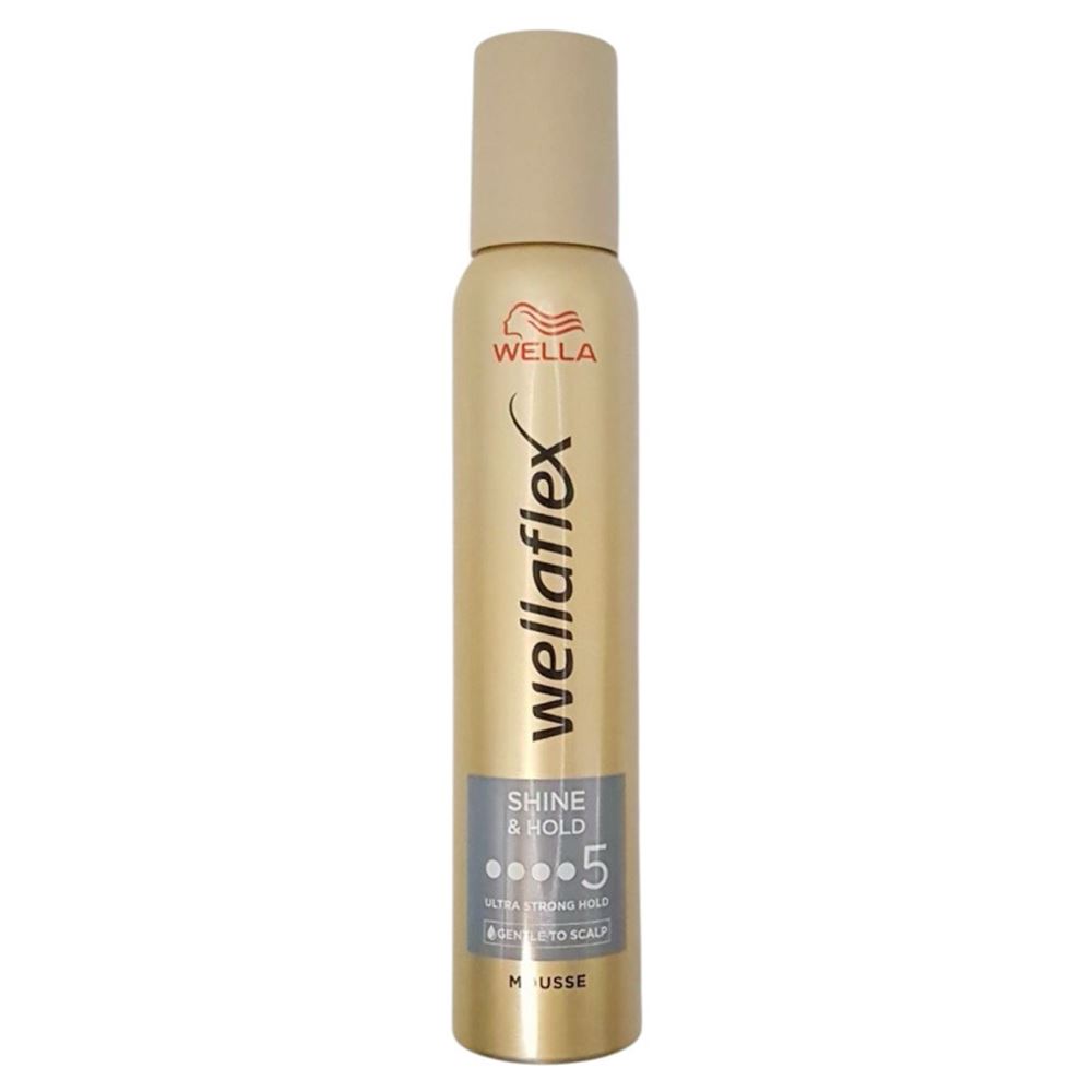 Wella Styling WellaFlex Shiny Hold Mousse Мусс для волос Блеск и Фиксация суперсильной фиксации
