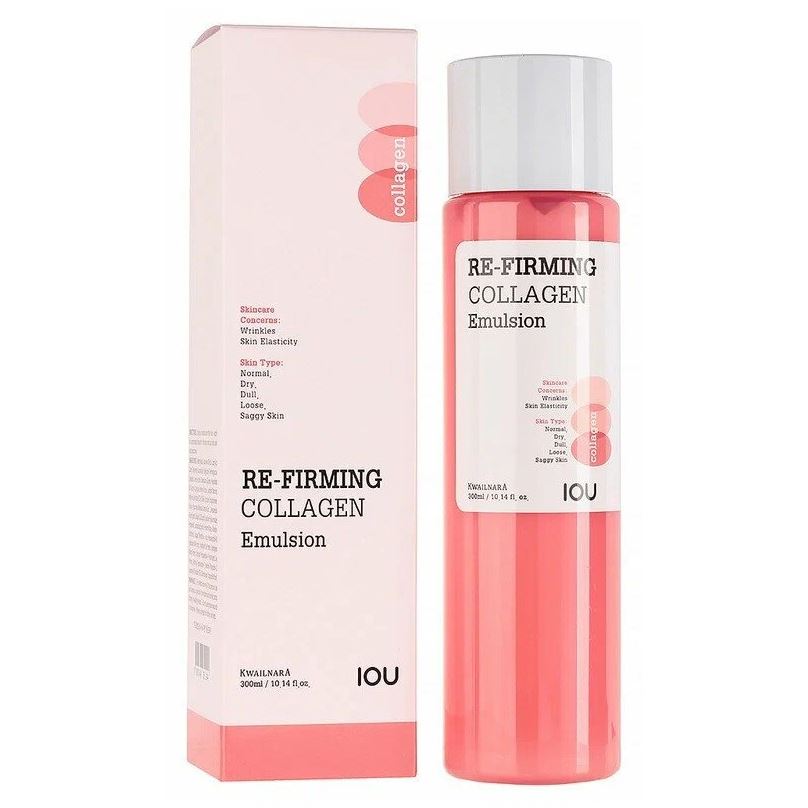Welcos Skin Care Kwailnara Iou Re-Firming Collagen Skin  Эмульсия для лица антивозрастная