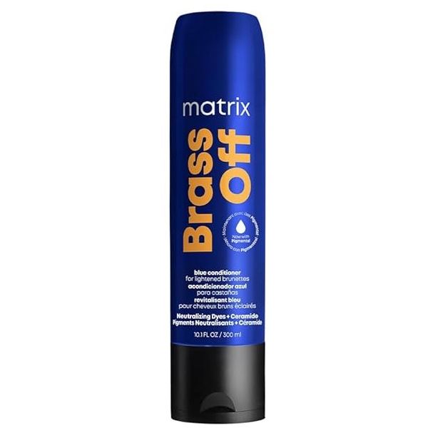 Matrix Total Results Blonde Care Total Results Brass Off Blue Conditioner  Кондиционер для нейтрализации оранжевых и медных подтонов