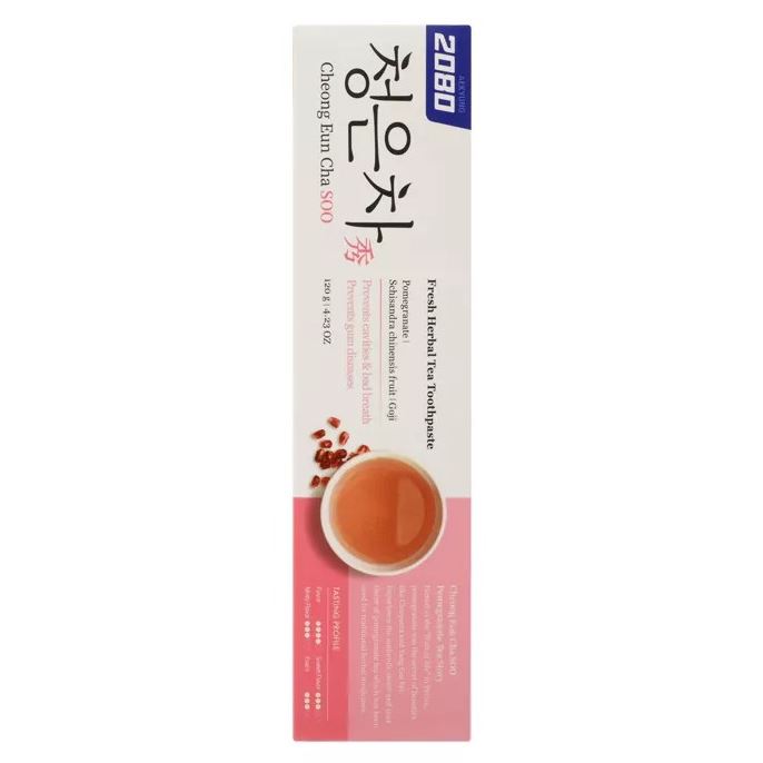 KeraSys Dental Clinic  Dental Clinic 2080 Cheong-en-cha Ryu  Зубная паста восточный чай красный, вкус мяты и трав