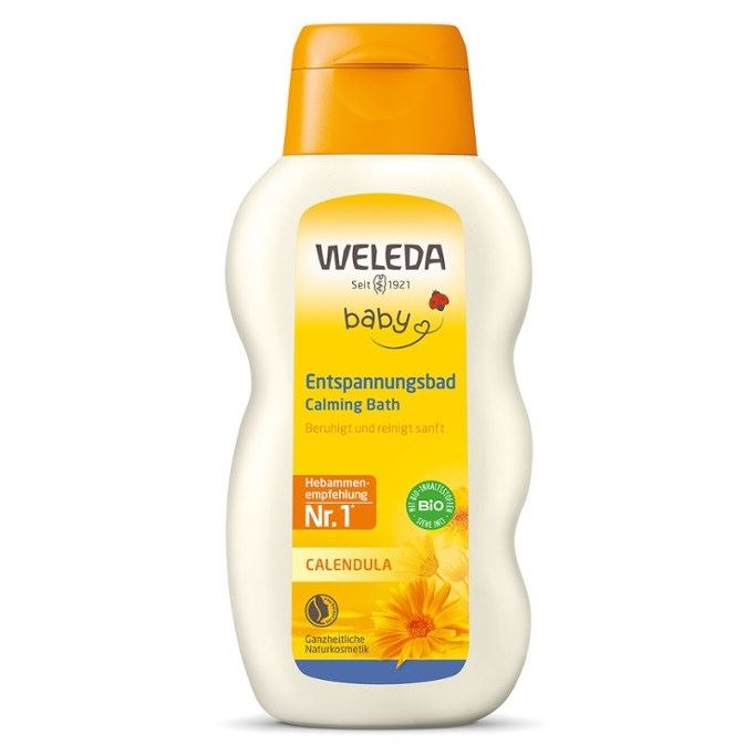 Weleda Для Малышей Средство для купания младенцев Средство для купания младенцев с календулой и лекарственными травами