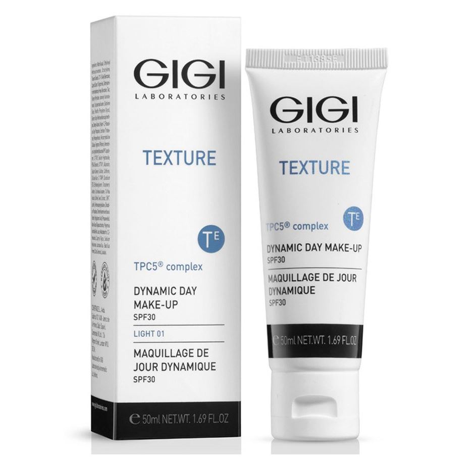 GiGi Vitamin E Texture DDM Dynamic Day Make-Up Light SPF30  Динамический дневной тональный крем SPF30 