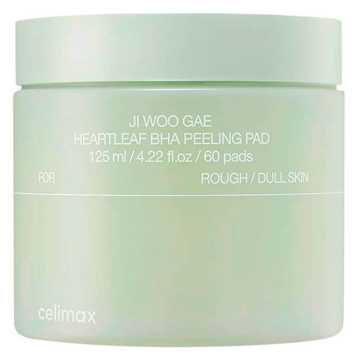 Celimax Ji Woo Gae Ji Woo Gae Heartleaf BHA Peeling Pad Пэды для лица тонизирующие с экстрактом хауттюйнии 