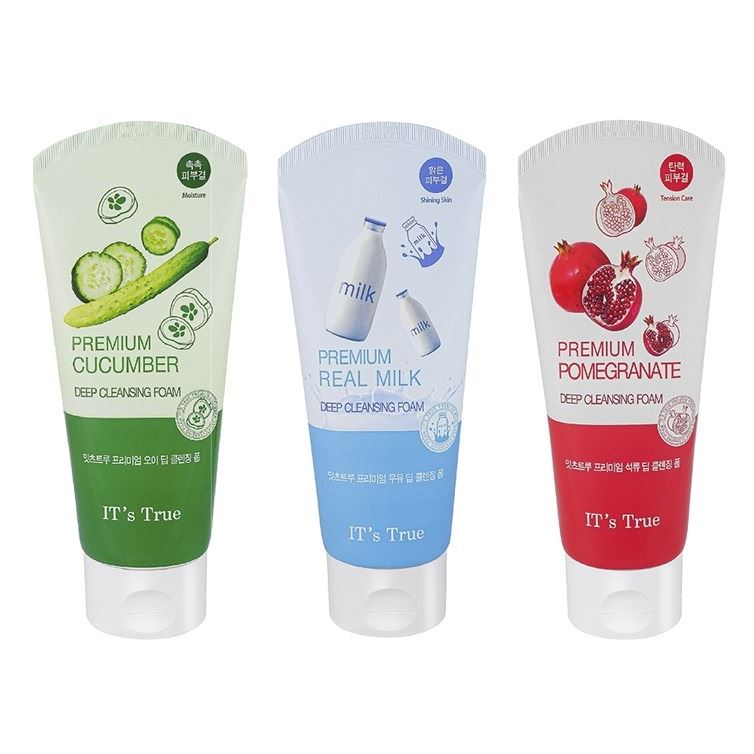 Dr.Cellio Cleansing IT's True Premium Deep Cleansing Foam Пенка для лица очищающая 