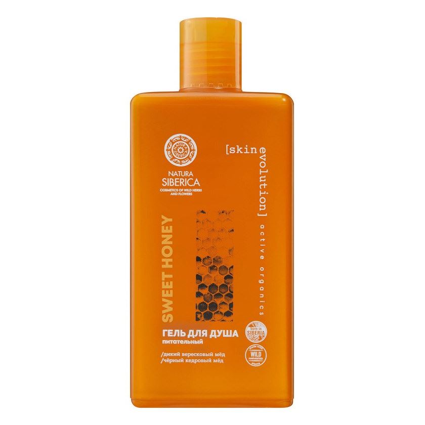 Natura Siberica Очищение для тела Skin Evolution / Гель для душа "SWEET HONEY"  Гель для душа 