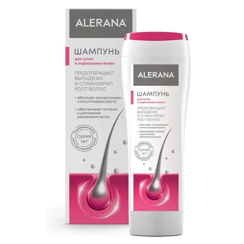 Alerana Профилактика выпадения волос Шампунь для сухих волос Алерана Шампунь для сухих и нормальных волос