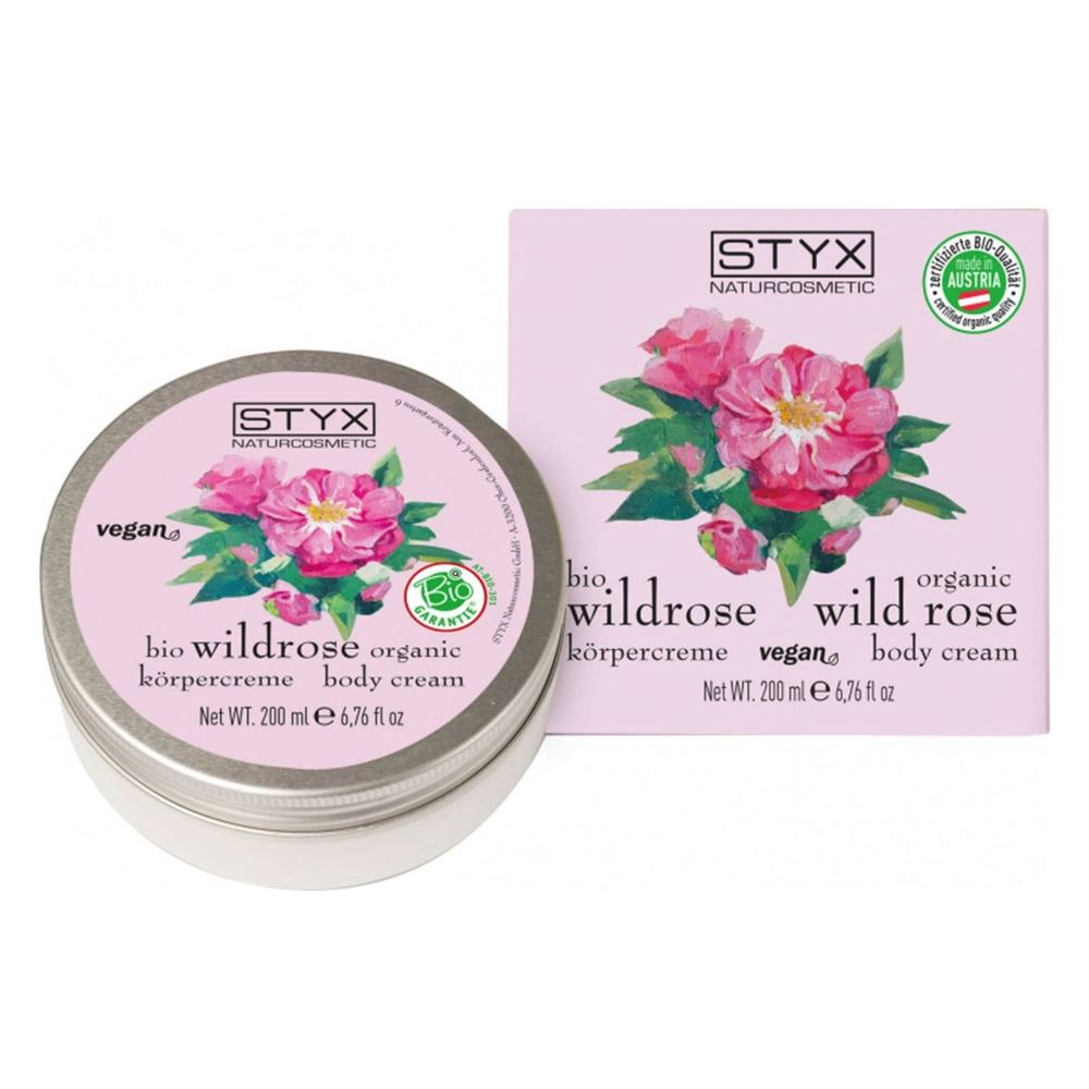 STYX Cерия "Розовый сад" Крем для тела "Дикая роза" Wild Rose Body Cream