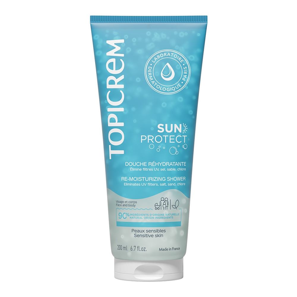 Topicrem Sun Protect Sun Protect Re-Moistrurizing Shower  Увлажняющий гель для душа
