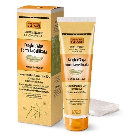 Guam fanghi d`Alga Fanghi d’Alga Маска-гель антицеллюлитная Маска-гель антицеллюлитная с высоким содержанием водорослей