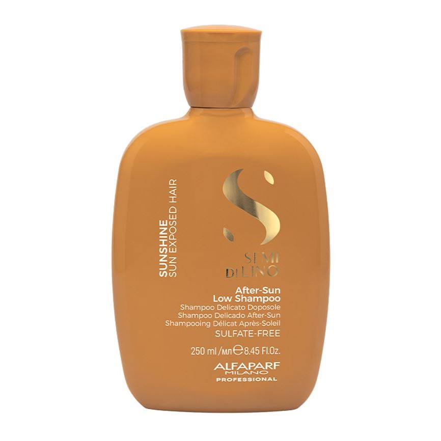 Alfaparf Milano Semi Di Lino Sublime Sunshine After-Sun Low Shampoo  Шампунь после воздействия солнечных лучей 