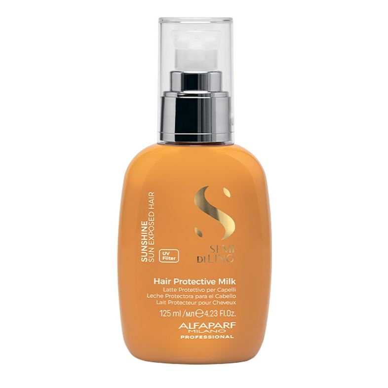 Alfaparf Milano Semi Di Lino Sublime Sunshine Hair Protective Milk Несмываемое молочко для волос с UV-фильтром