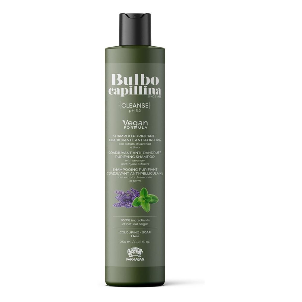 Farmagan Bulboshap Bulbo Capillina Purifyng Shampoo Косметический шампунь против перхоти