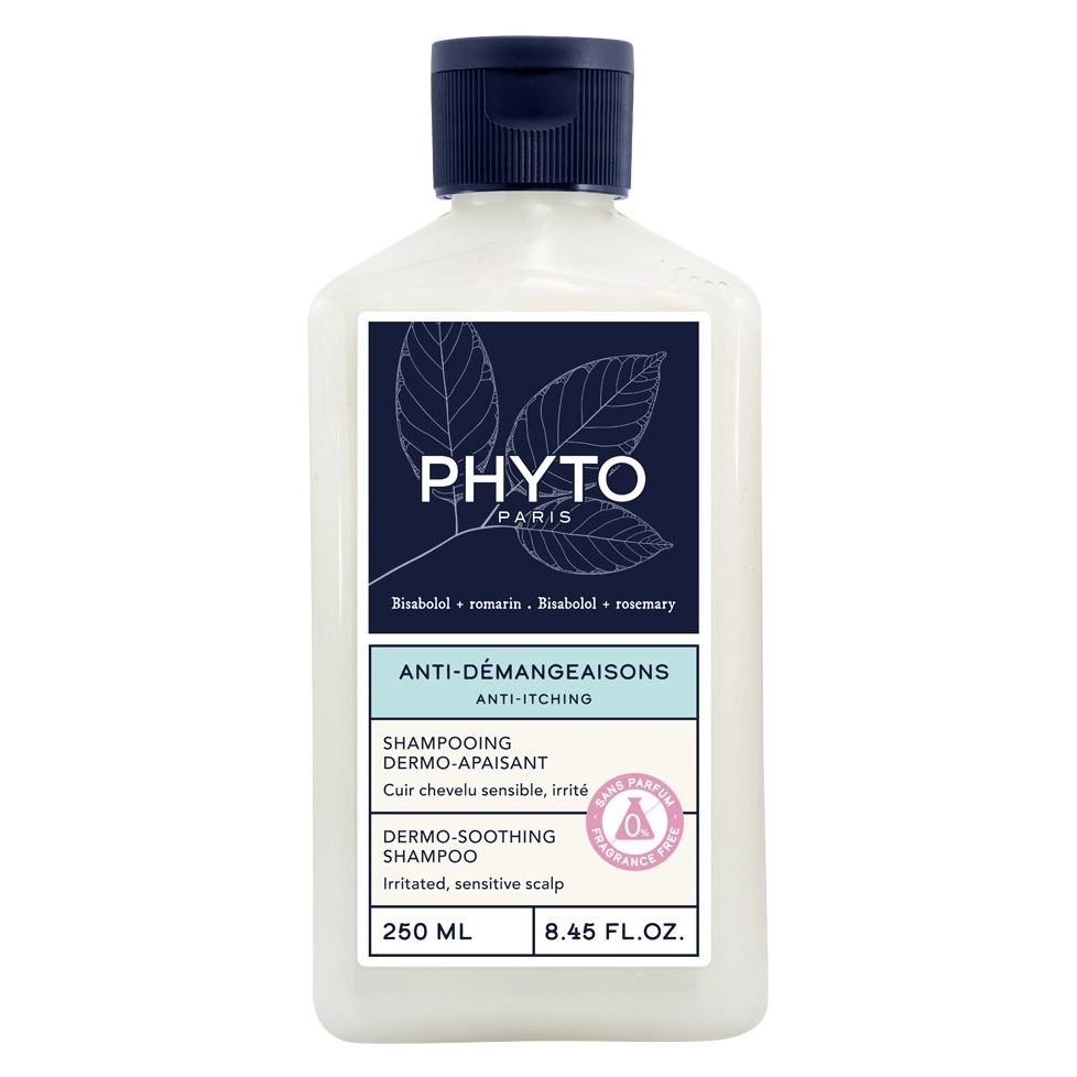 Phyto Уход за кожей головы Anti-Itching Dermo-Soothing Shampoo Успокаивающий шампунь