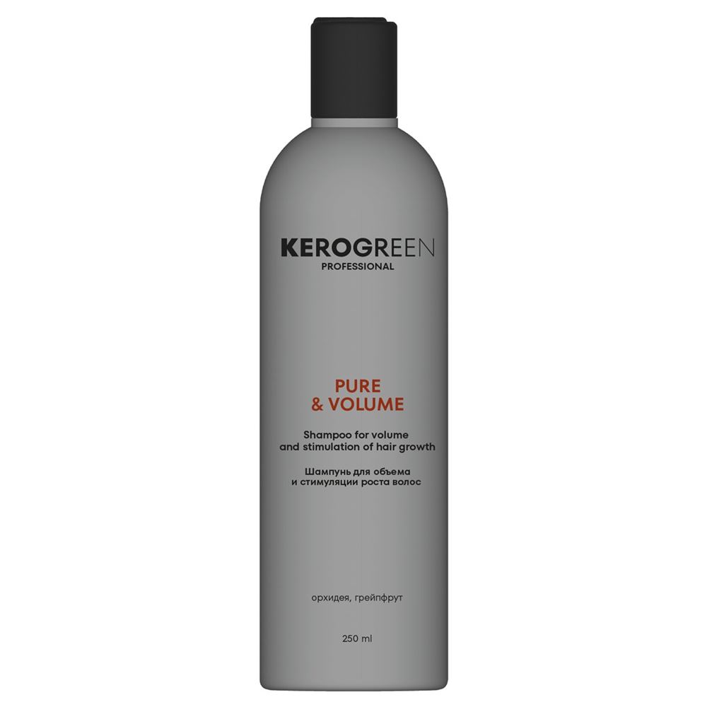 Kerogreen Professional Care Pure & Volume Shampoo Шампунь для объема и стимуляции роста волос 