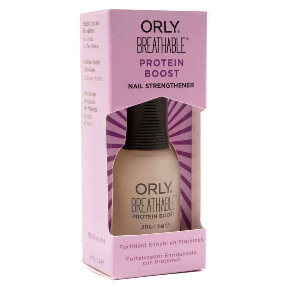 ORLY Уход для рук и ногтей  Breathable Protein Boost  Дышащий протеиновый бустер для ногтей 