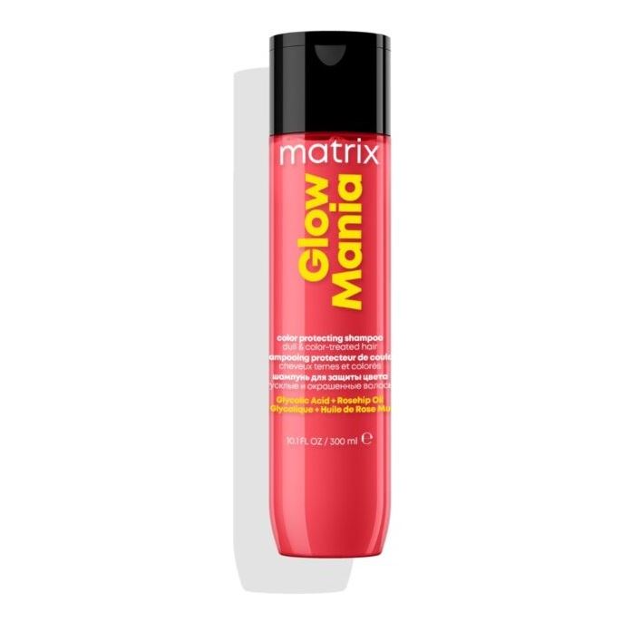 Matrix Glow Mania Glow Mania Color Protecting Shampoo Профессиональный шампунь для блеска окрашенных волос без сульфатов (сульфатированных ПАВ) 