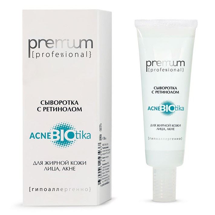 Premium Homework  Сыворотка Acne BIOtika с ретинолом  Сыворотка Acne BIOtika с ретинолом 