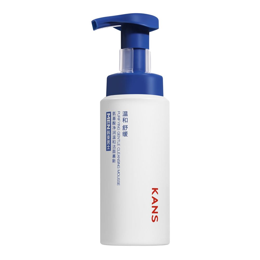 Kans Capsule Men Care Purifying Gentle Cleansing Mousse Очищающая пенка-мусс для умывания для мужчин