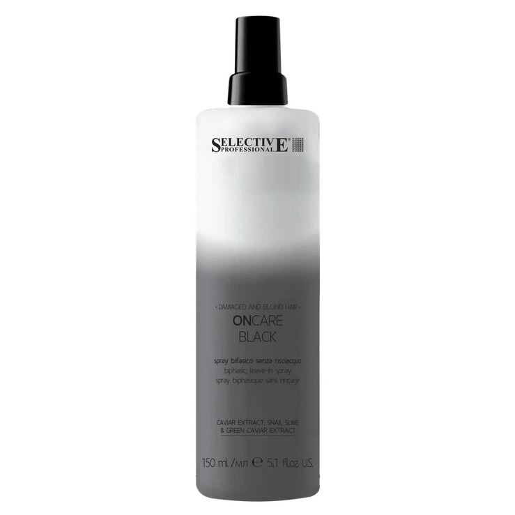 Selective Professional ONcare NUTRITION OnCare Black Biphasic Leave-In Spray Несмываемый двухфазный спрей