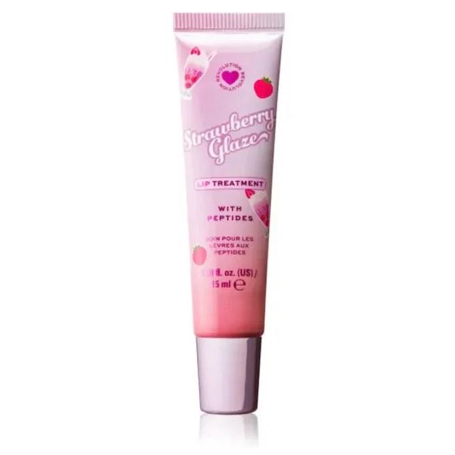 I Heart Revolution Make Up Milkshake Strawberry Glaze Lip Treatment Ухаживающий блеск для губ